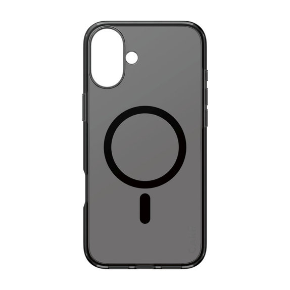 Cover Smokey con MagSafe per iPhone 16 Plus, Nero, CARE