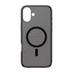 Cover Smokey con MagSafe per iPhone 16 Plus, Nero, CARE