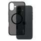 Cover Smokey con MagSafe per iPhone 16 Plus, Nero, CARE