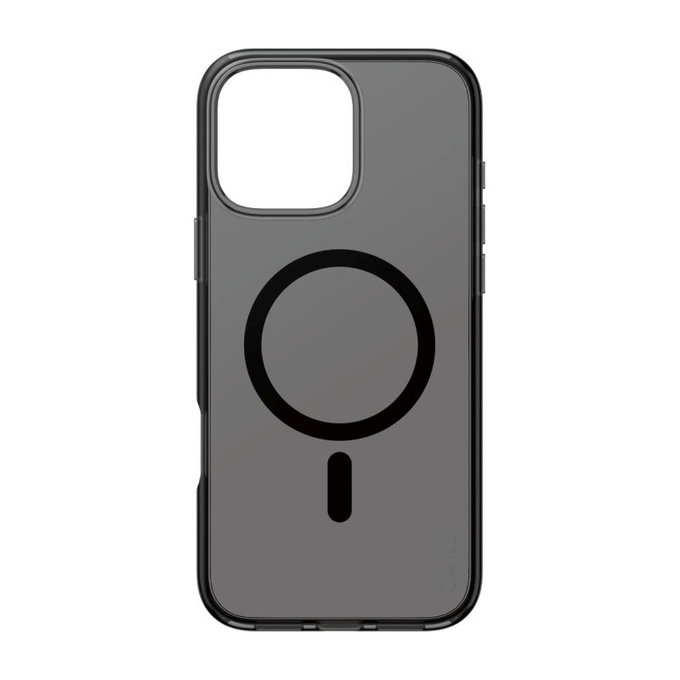 Cover Smokey con MagSafe per iPhone 16 Pro Max, Nero, CARE