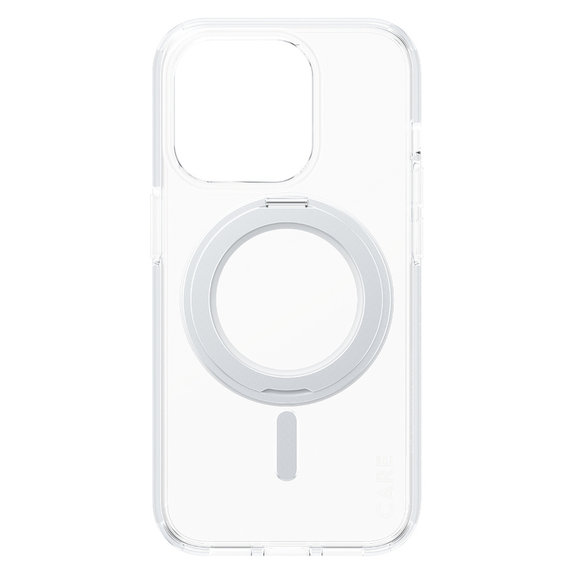 Custodia Kickstand con MagSAFE by PanzerGlass per iPhone 15 Pro, Argento, PanzerGlass