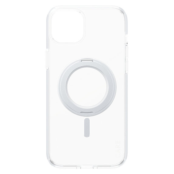 Custodia Kickstand con MagSAFE by PanzerGlass per iPhone 15 Pro Max, Argento, PanzerGlass