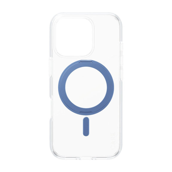 Cover Kickstand con MagSafe per iPhone 16 Pro, Blu, CARE