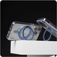 Cover Kickstand con MagSafe per iPhone 16 Pro Max, Blu, CARE