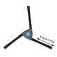 Spazzola laterale per Ecovacs Deebot serie X2, Black, 2 pz