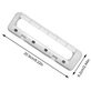 Cover spazzola principale per Xiaomi Dreame L20 Ultra, X20 Pro, X20 Plus, White