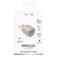Adattatore di ricarica MiniPro USB-C GaN 20W, Sandshell, PURO