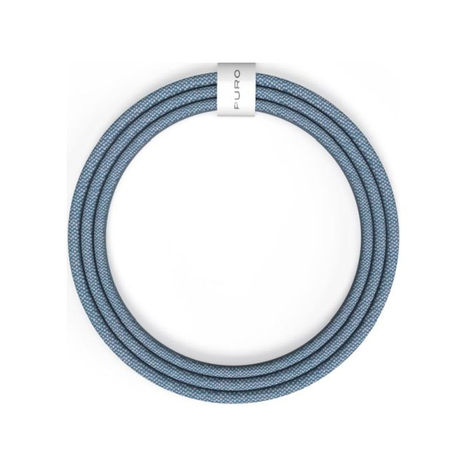 Cavo USB-C a USB-C 60W FABK4 1,5 m, Blue Lagon, PURO