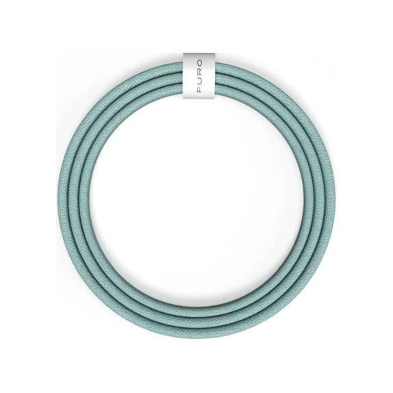 Cavo USB-C a USB-C 60W FABK4 1,5 m, Island Mist, PURO