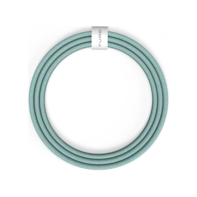 Cavo USB-C a USB-C 60W FABK4 1,5 m, Island Mist, PURO