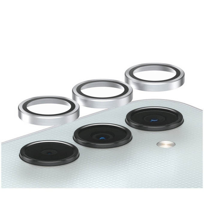 Protezione lente fotocamera Hoops per Samsung A25 5G, Azzurro, PanzerGlass
