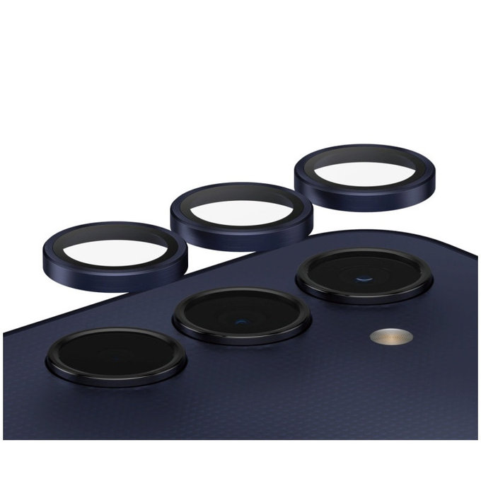 Protezione lente fotocamera Hoops per Samsung A25 5G, Blu/Nero, PanzerGlass