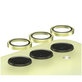Protezione lente fotocamera Hoops per Samsung A25 5G, Giallo, PanzerGlass
