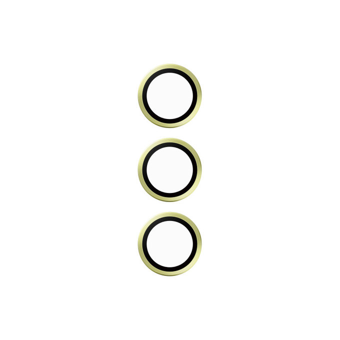 Protezione lente fotocamera Hoops per Samsung A25 5G, Giallo, PanzerGlass