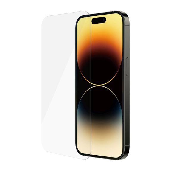 Vetro temperato Case Friendly UWF per iPhone 14 Pro, Nero, SAFE