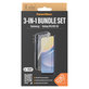 Bundle Hoops + Vetro temperato UWF + Hard Case D3O per Samsung Galaxy A15/A15 5G, PanzerGlass