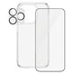 Bundle PicturePerfect + Vetro temperato UWF + Hard Case D3O per iPhone 15 Pro, PanzerGlass