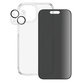 Bundle PicturePerfect + Vetro temperato UWF Privacy + Hard Case D3O per iPhone 15, PanzerGlass