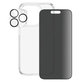 Bundle PicturePerfect + Vetro temperato UWF Privacy + Hard Case D3O per iPhone 15 Pro, PanzerGlass