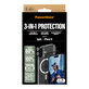Bundle 3-in-1 Hoops + Vetro temperato UWF + Hard Case per iPhone 16, PanzerGlass