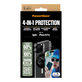Bundle Hoops + Vetro temperato UWF + Hard Case + Magnetic Ring Mount per iPhone 16 Pro, PanzerGlass