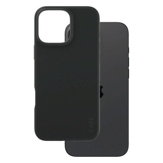 Cover Fearlessly per iPhone 16 Pro Max, Nero, CARE