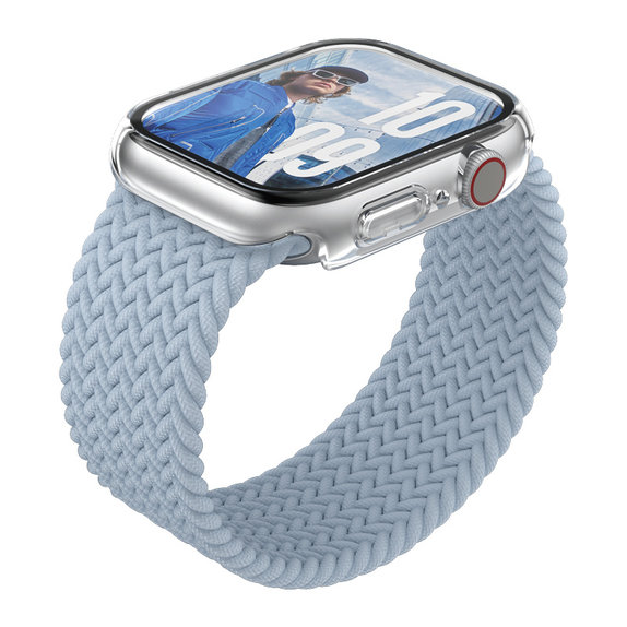 Vetro temperato Full Body Slim per Apple Watch 11/10 42 mm, Trasparente, PanzerGlass