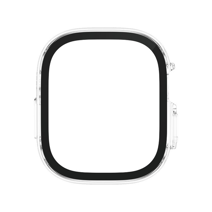 Vetro temperato Full Body Slim per Apple Watch Ultra 2024/Ultra 2/Ultra, Trasparente, PanzerGlass