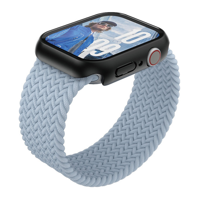 Vetro temperato Full Body Slim per Apple Watch 11/10 42 mm, Nero, PanzerGlass