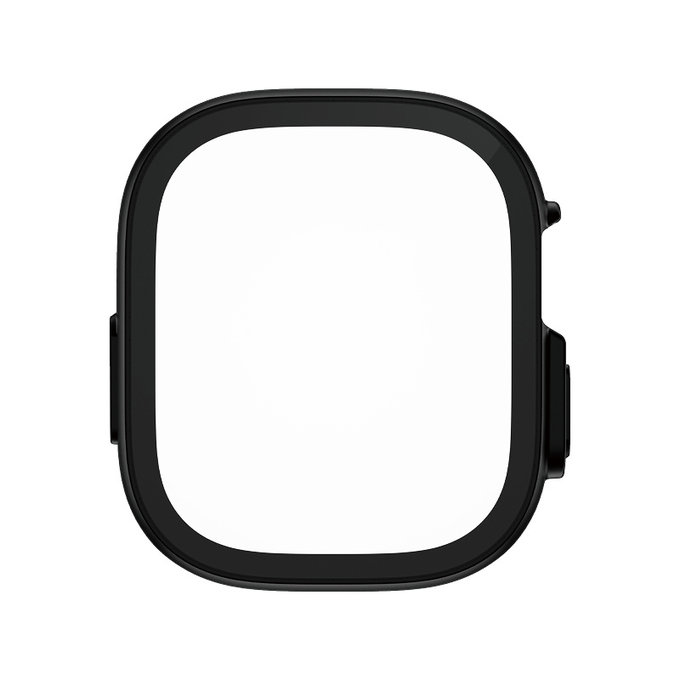 Vetro temperato Full Body Slim per Apple Watch Ultra 2024/Ultra 2/Ultra, Nero, PanzerGlass