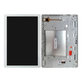 Schermo LCD per Lenovo Tab M10 TB-X505, White, Vetro touch con cornice