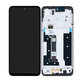 Schermo per Motorola Moto G35 5G, Black, Vetro touch con cornice, 5D68C28856, Genuine Service Pack