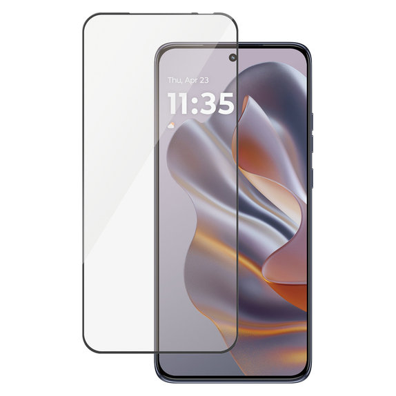 Vetro temperato UWF per Motorola Edge 50 Neo, Nero, PanzerGlass