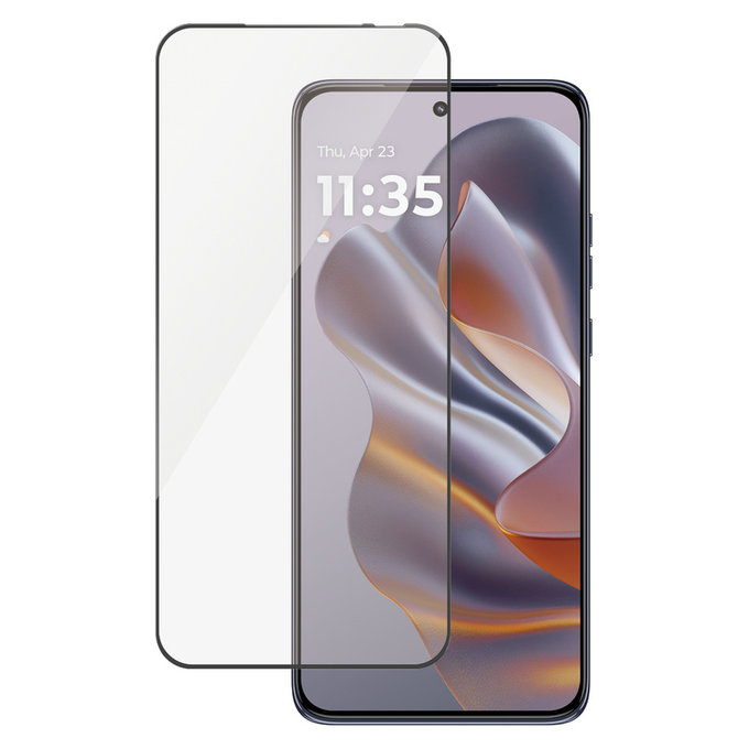 Vetro temperato UWF per Motorola Edge 50 Neo, Nero, PanzerGlass