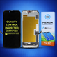 Schermo Hard OLED per iPhone 14 Plus, Vetro touch con cornice, FixPremium