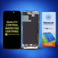 Schermo Hard OLED per iPhone 14 Pro Max, Vetro touch con cornice, FixPremium