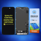 Schermo Hard OLED per iPhone 15, Vetro touch con cornice, FixPremium