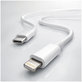 Cavo da Lightning a USB-C 1.5m, White, FixPremium