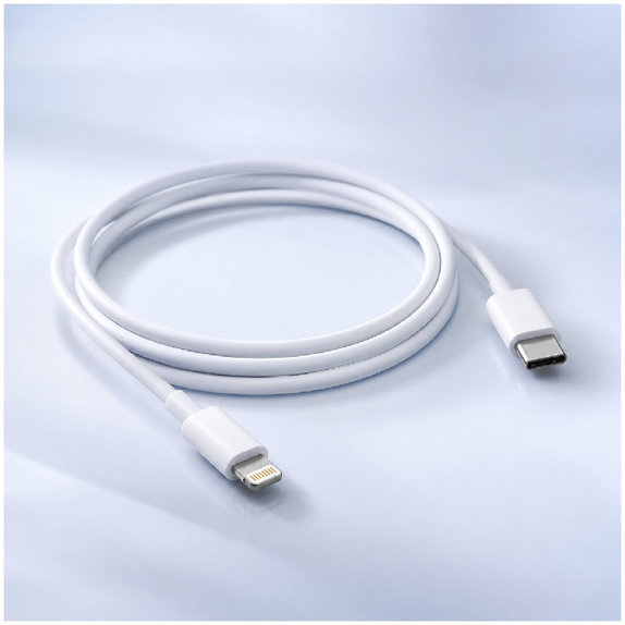 Cavo da Lightning a USB-C 1.5m, White, FixPremium