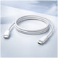 Cavo da USB-C a USB-C 1.5m, White, FixPremium
