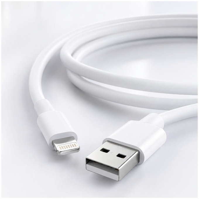Cavo da Lightning a USB 1.5m, White, FixPremium