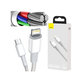 Cavo da Lightning a USB-C 1.5m, White, Baseus