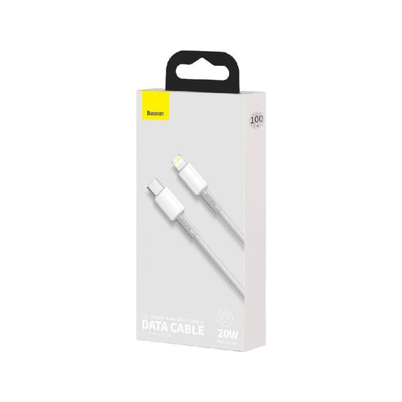 Cavo da Lightning a USB-C 1.5m, White, Baseus