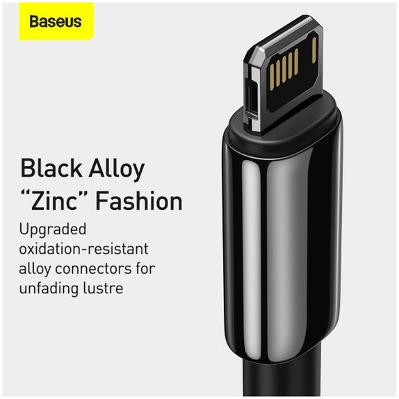 Cavo da Lightning a USB 1.5m, Black, Baseus