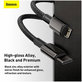 Cavo da Lightning a USB-C 1.5m, Black, Baseus