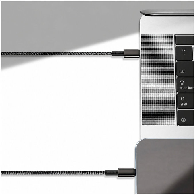 Cavo da Lightning a USB-C 1.5m, Black, Baseus