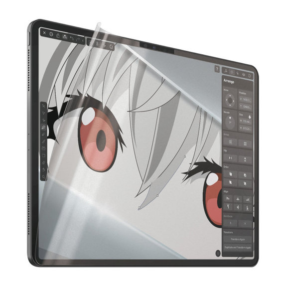 Pellicola protettiva GraphicPaper UWF per iPad Air 13"/Pro 13", Trasparente, PanzerGlass