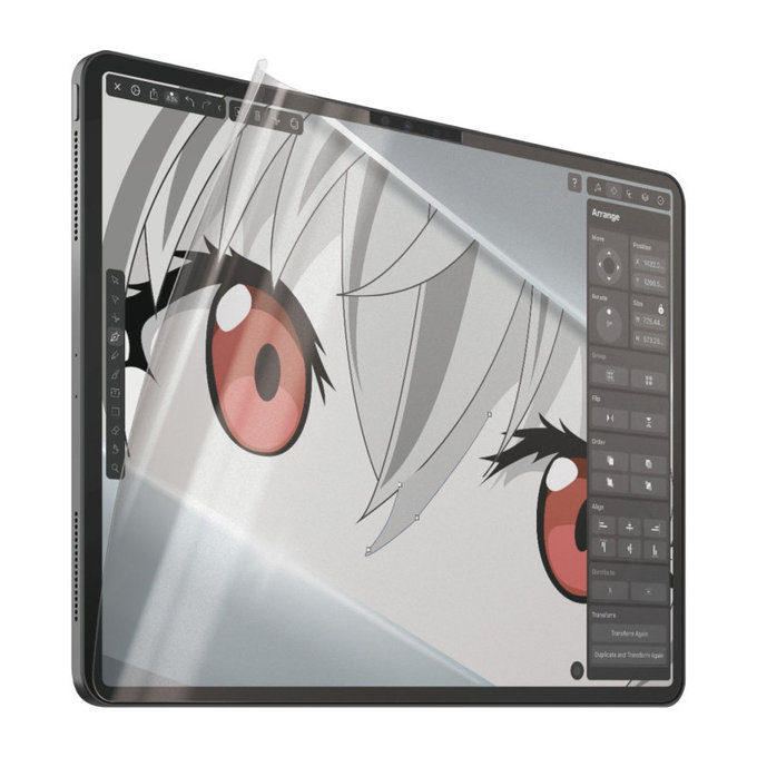 Pellicola protettiva GraphicPaper UWF per iPad Air 13"/Pro 13", Trasparente, PanzerGlass