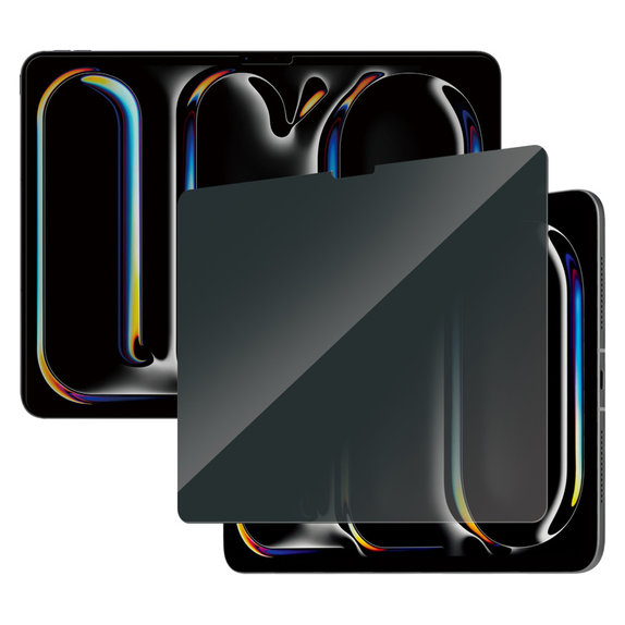 Vetro temperato UWF Privacy per iPad Pro 13"/Air 13'', Trasparente, PanzerGlass