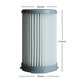 Filtro HEPA EF75B per Electrolux, AEG, Zanussi